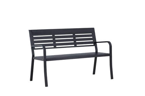 Rebellenclub Tuinbank Rost - 125x 60cm - Zwart - vtwonen shop