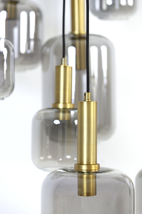 Light & Living hanglamp LEKAR - brons - Ø83.5x79.5cm - vtwonen shop