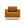 Cosmopolitan Design Fauteuil Bali flueel, rood - 96x87x75cm
