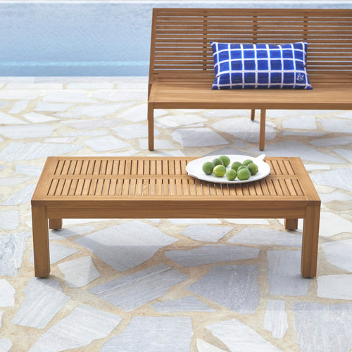 Tikamoon Loungeset in teakhout Teo 3 personen - Naturel - vtwonen shop