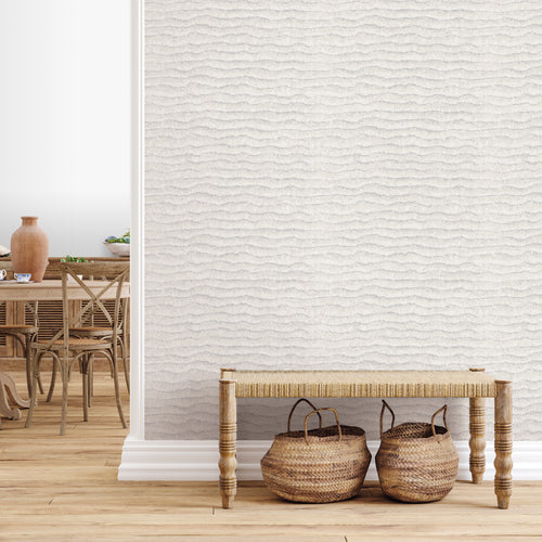 Sanders & Sanders behang effen lichtgrijs - 53 cm x 10 m - 640086