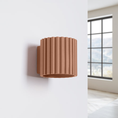 Sollux Lighting Wandlamp AURA mokka G9 - 10x12x10cm