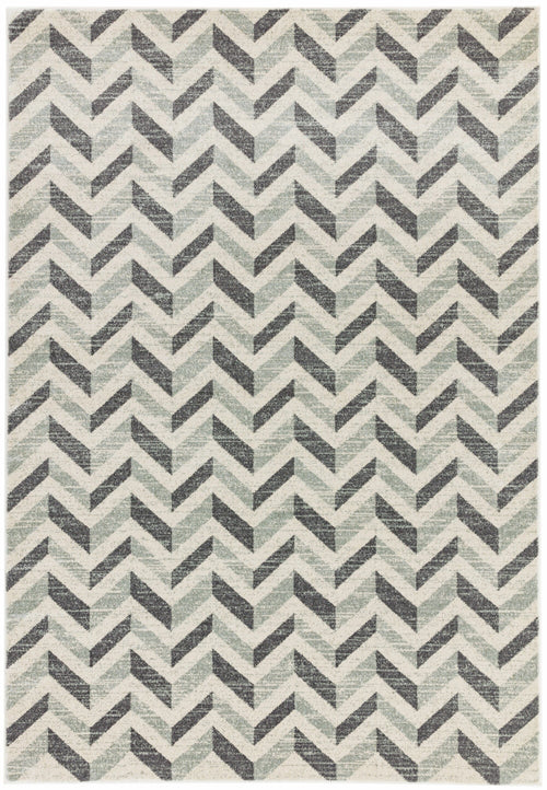 Vloerkleed Easy Living Colt CL07 Chevron Grey 120x170 cm - vtwonen shop