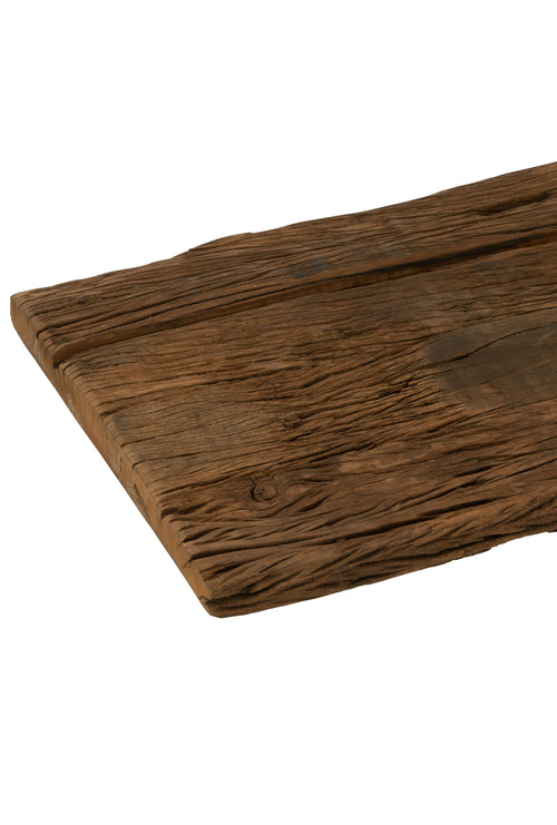 J-Line console Woody - hout - naturel - vtwonen shop