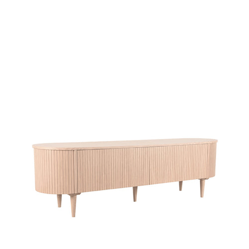 LABEL51 Tv-meubel Oliva - Naturel Eikenhout - 180x47x55cm