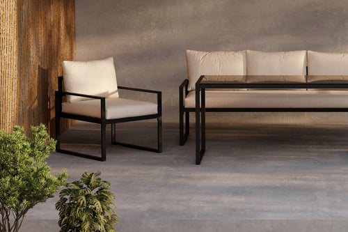 Rebellenclub Loungeset Pelmo - Zwart