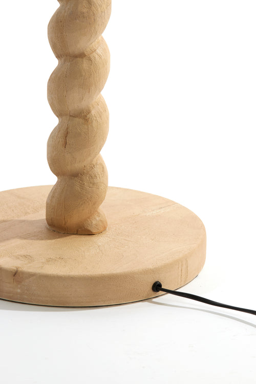 Light & Living vloerlamp NANNO - Ø30x138cm - bruin - vtwonen shop