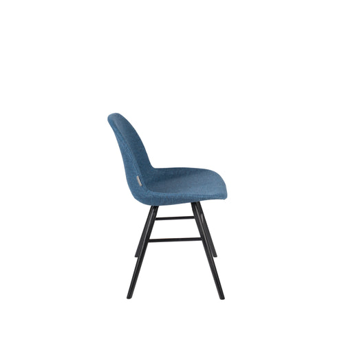 Zuiver Albert Kuip Soft Eetkamerstoelen Blauw - Set van 2 - vtwonen shop