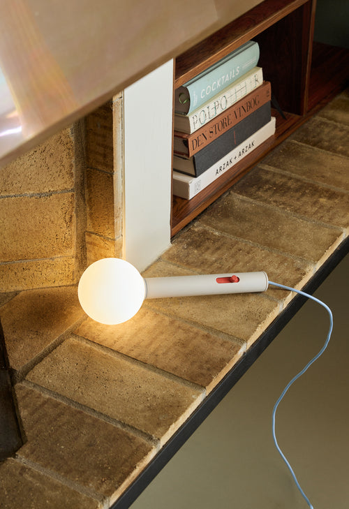 Hübsch wandlamp Talk - glas/ijzer - ø10xh30cm