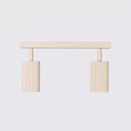Sollux Lighting Plafondlamp RAYO 2 beige - 30x6x16,5cm