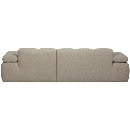 WOOOD chaise longue bank rechts Mojo - Bouclé - Beige Melange - vtwonen shop