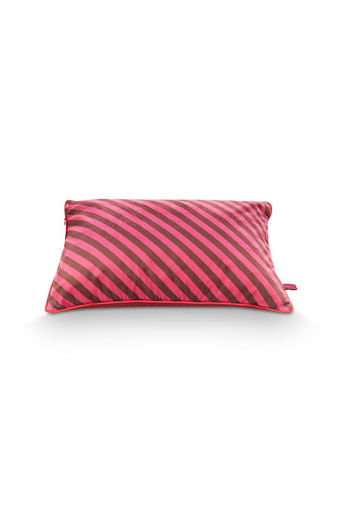 Pip Studio Sierkussen Block Stripes - Roze - 35x50cm