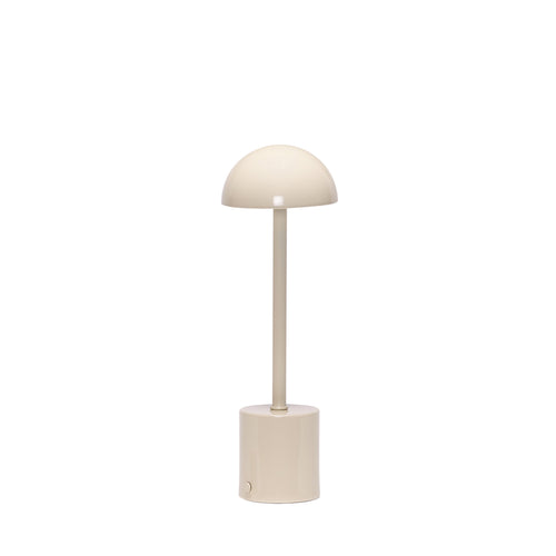Hübsch draagbare lamp Taten - ijzer/polycarbonaat - ø10xh30cm