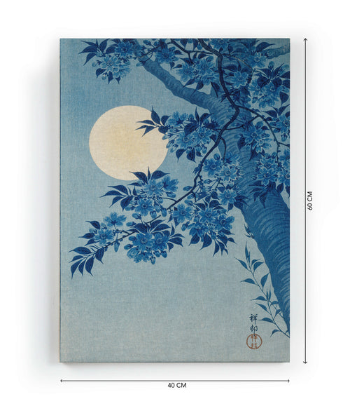 Canvas 60x40 Japanse Nacht - vtwonen shop