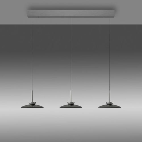 Neuhaus PURE hanglamp Moon - 3 lichts - 35  x 200   cm - grijs - vtwonen shop