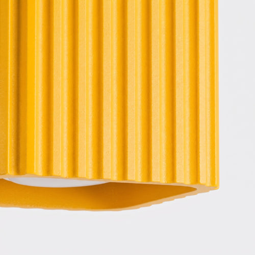 Sollux Lighting Plafondlamp RIFF 1 geel GU10 - 10x10x10cm