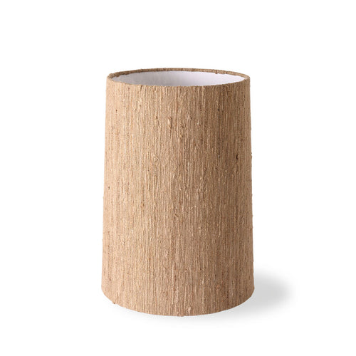 HKLIVING lampenkap – zijde – bruin