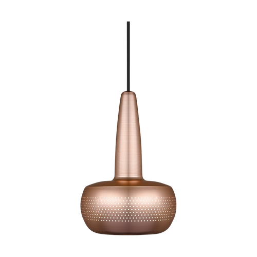 Umage Clava hanglamp brushed copper - met koordset zwart - Ø 21,5 cm - vtwonen shop