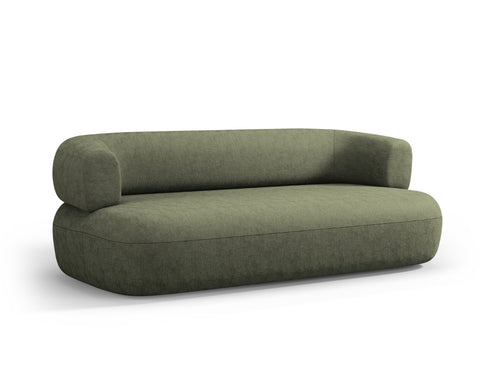 Micadoni Bank Jenny 3-zits, chenille, groente - 90x178x73cm
