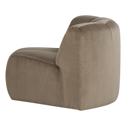 WOOOD hoekelement Mojo - Velvet - Khaki - 74x110x110