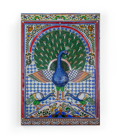 Canvas 60x40 Afdruk Pauw - vtwonen shop