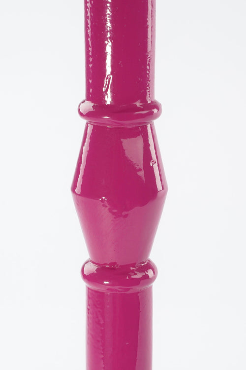 Mica Decorations Duco Bijzettafel - H58 x Ø25 cm - Gerecycled Aluminium - Roze - vtwonen shop