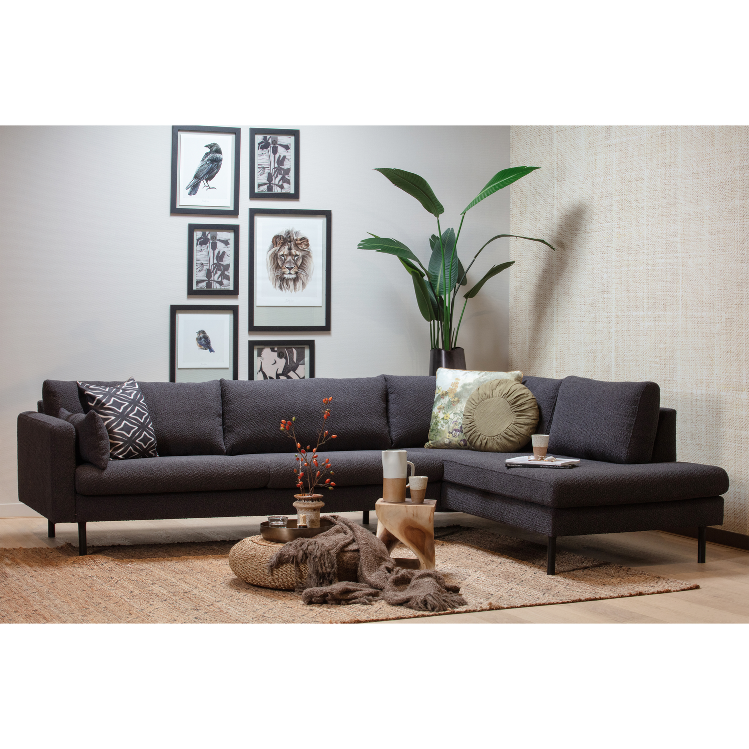 WOOOD kunstplant Strelitzia - Groen - 96x164x63 – vtwonen shop