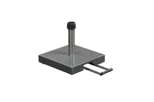 Einstein granieten parasolvoet - 40 kg - space grey - vtwonen shop