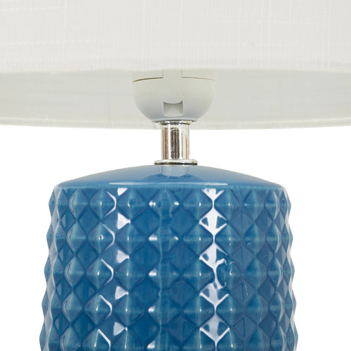 Mauro Ferretti tafellamp - Ø 30x52 cm - blauw/wit