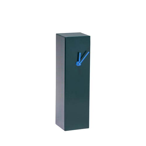 Hübsch klok Hour - ijzer - 8x8xh28cm