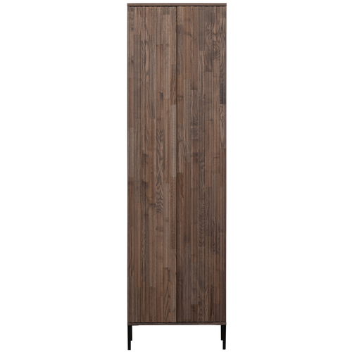 WOOOD hoge kast New Gravure - Essen - Espresso - 210x60x42 - vtwonen shop