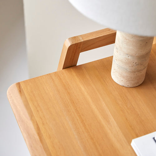 Tikamoon Vouwbureau van licht massief teakhout - Naturel - vtwonen shop