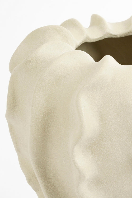 Mica Decorations Sierra Vaas - H31 x Ø22 cm - Keramiek - Beige - vtwonen shop