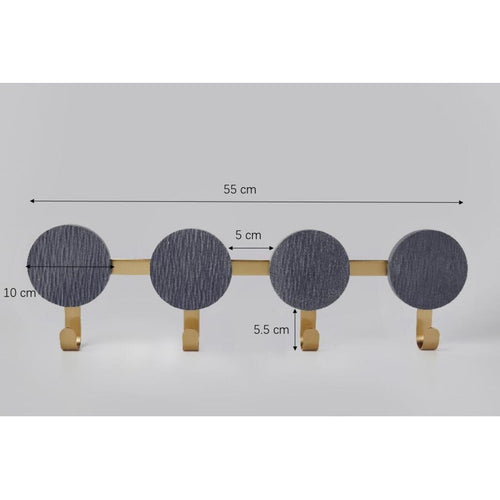 Kare Design Wand Kapstok Indigo 55cm