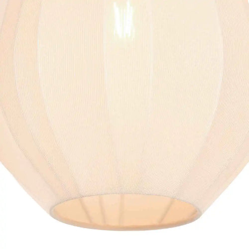 Anne Light & home hanglamp Sable - 1 lichts - 27  x 150   cm - creme - vtwonen shop