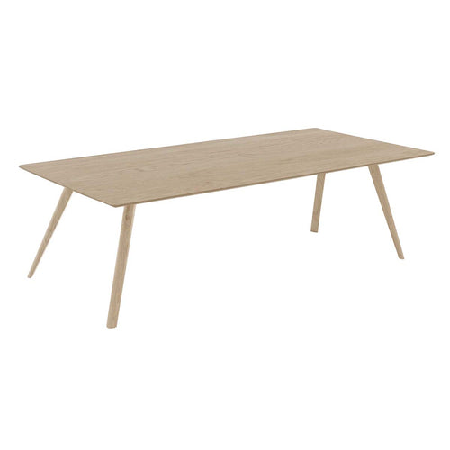 HelloTable eettafel Novum 15 - rechthoekig - 200x100 cm - eiken white - vtwonen shop