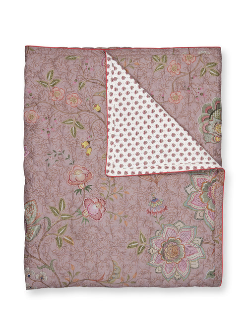 Pip Studio Sprei Mumbai Morning - 180 x 260 cm - Roze