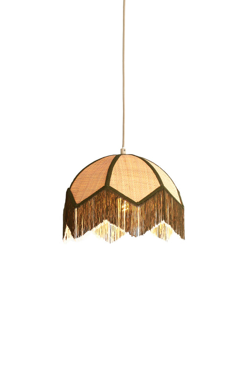 Light & Living hanglamp SULINA - groen - Ø35x28cm - vtwonen shop