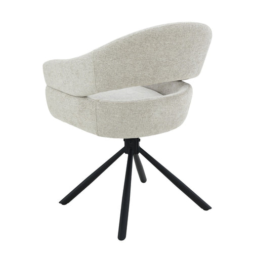 Livingfurn eetkamerstoel Linn - beige - set van 2 - 62x58x85 - vtwonen shop