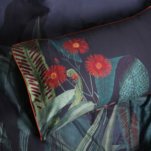 Graham & Brown Dekbedovertrek 220x230cm - Tigerlily Midnight - vtwonen shop