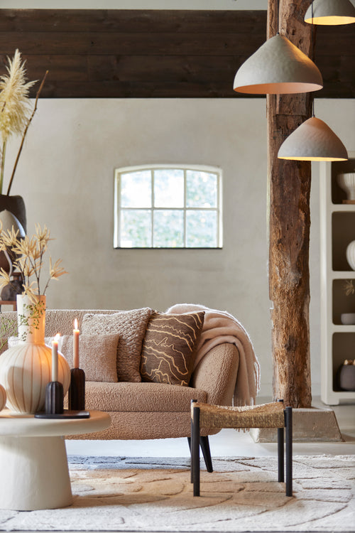 Light & Living kussen TRENETA - 45x45cm - bruin - vtwonen shop