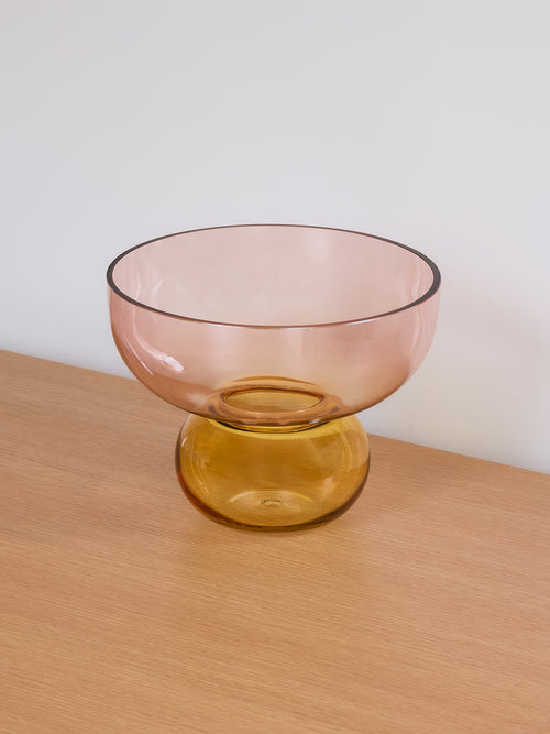 Hübsch vaas Show - glas - ø25xh20cm