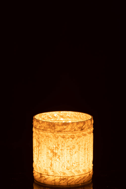 J-Line kaarshouder Ezy -  gas - wit - medium