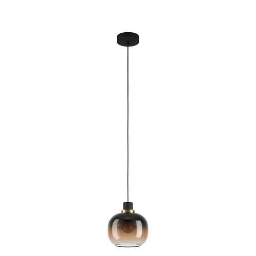 EGLO hanglamp Oilella - e27 - 19 cm - zwart/geelkoper - vtwonen shop