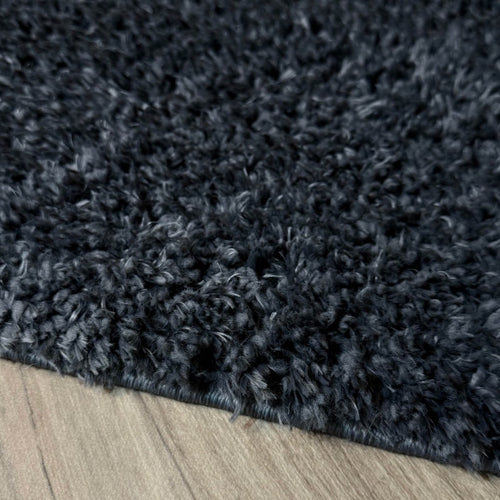 Interieur05 Hoogpolig vloerkleed Fender Antraciet/zwart - 240 x 330 cm - vtwonen shop