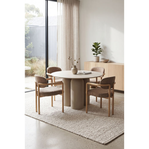 Housecraft Living Simo Eetkamerstoelen Armleuning - Set van 2