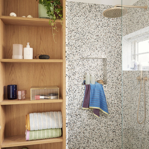 Hübsch opbergpotten Pop - glas - ø7xh7, ø7xh11cm