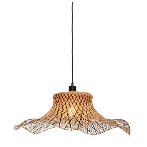 GOOD&MOJO hanglamp Ibiza - bruin - Ø65cm - vtwonen shop