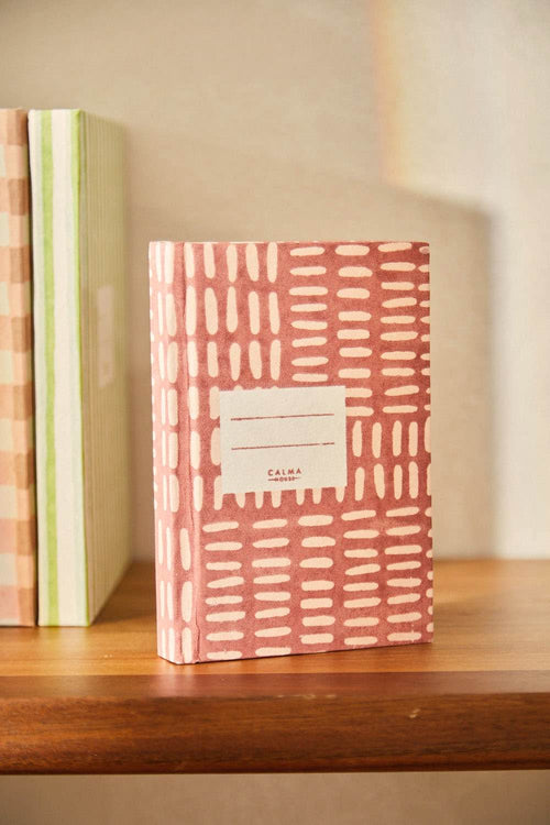 Calma House Notitieboekje Joanna - Roze - 10.5x15.5