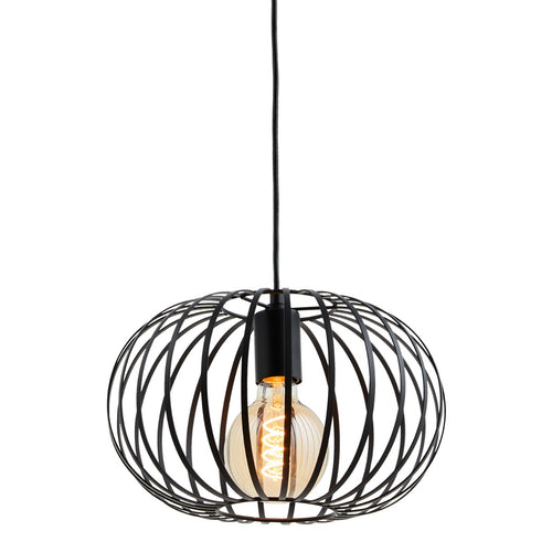 Lighto | Design hanglamp zwart 30cm Ø | Julia - vtwonen shop